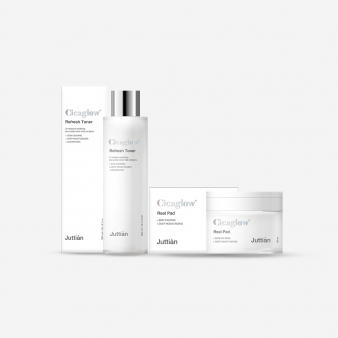 시카 글로우 대용량 토너에센스 300ml&패드SET OPEN♥